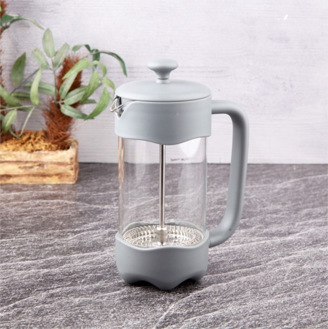 French Press 350 Ml Gri