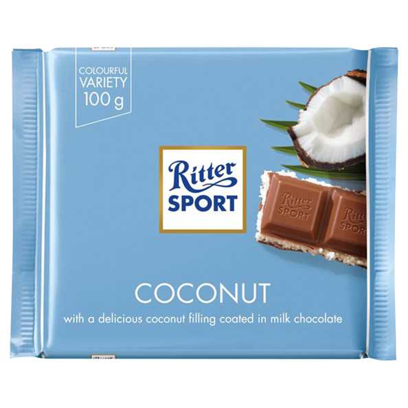 Ritter Sport Çikolata Hindistan Cevizi Dolgulu 100g