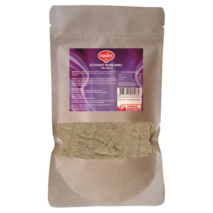 Mader Mader Glutensiz Harç Tavuk - 80g